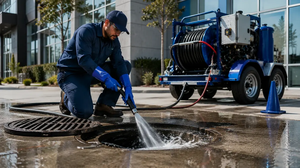 Commercial Hydro Jet Drain Cleaning in Pala