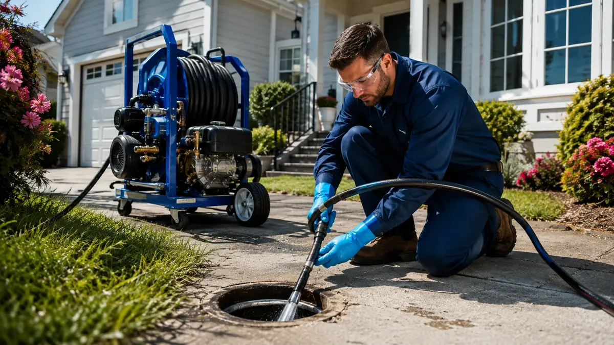 Residential Hydro Jet Drain Cleaning in Pala