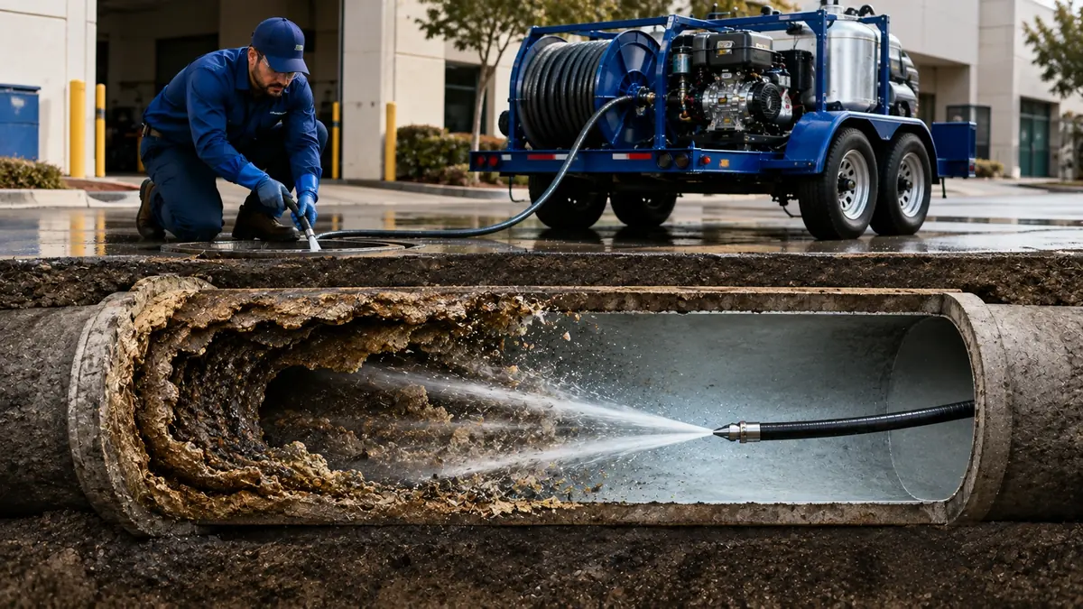 Sewer Pipe Descaling in Pala